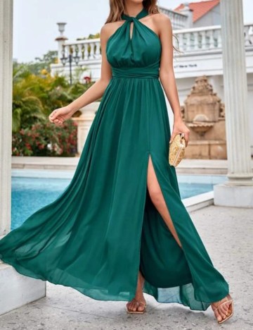 Rochie Shein, verde