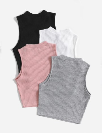 Set topuri Shein, mix culori