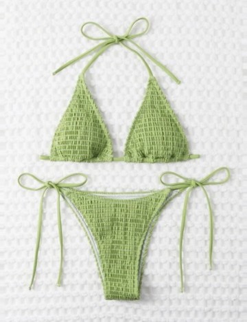 Costum de baie Shein, verde