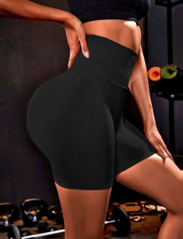 Colanți scurți Shein, negru