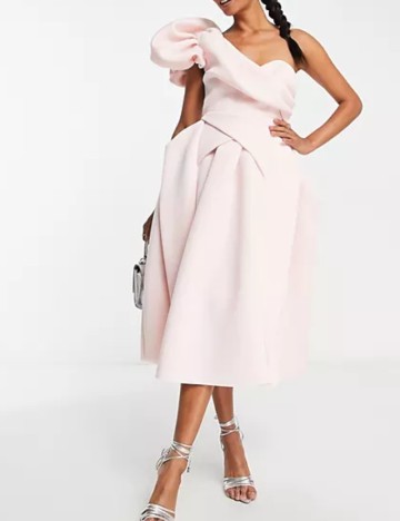 Rochie de ocazie ASOS, roz