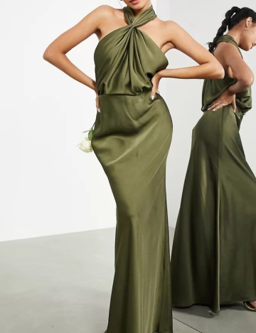 Rochie de ocazie ASOS, verde