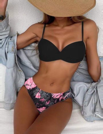 Costum de baie Shein, negru