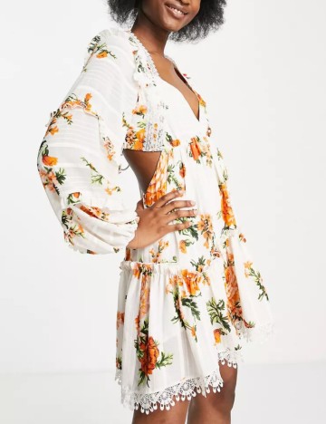 Rochie mini ASOS, mix culori