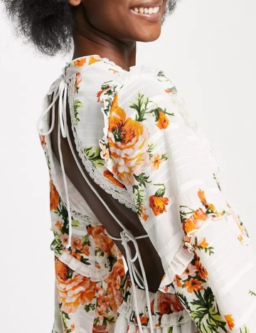 Rochie mini ASOS, mix culori