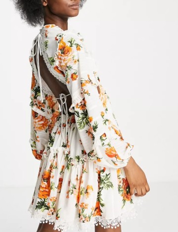 Rochie mini ASOS, mix culori