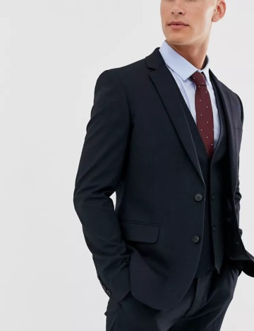 Sacou ASOS, albastru