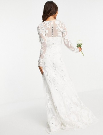 Rochie de ocazie și bridal ASOS, alb