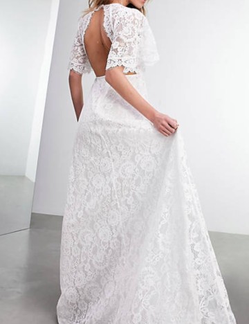 Rochie de ocazie și bridal ASOS, alb