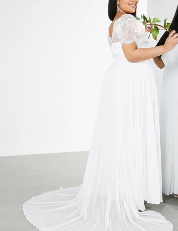Rochie de ocazie și bridal ASOS, alb