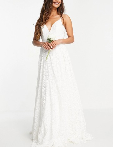 Rochie de ocazie și bridal ASOS, alb