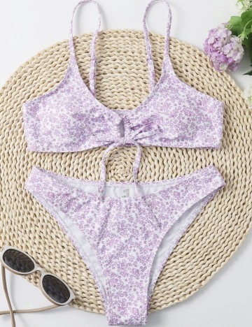 Costum de baie Shein, mix culori
