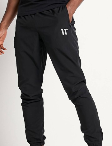 Pantaloni Casual 11 DEGREES, negru