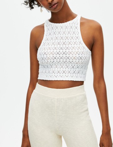 Top Pull&Bear, alb