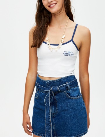 Top Pull&Bear, alb