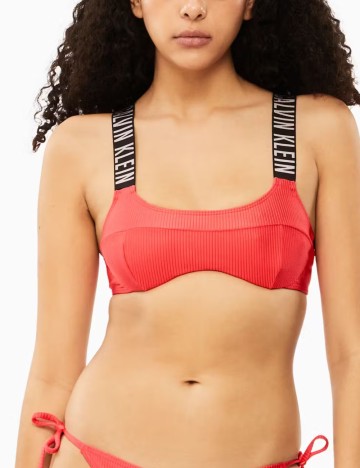 Sutien de baie Calvin Klein, roz