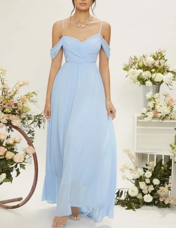 Rochie maxi Shein, albastru