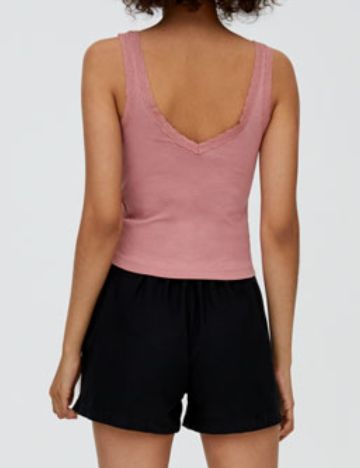 Maiou casual Pull&Bear, roz