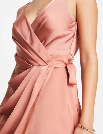 Rochie de ocazie ASOS, cărămiziu