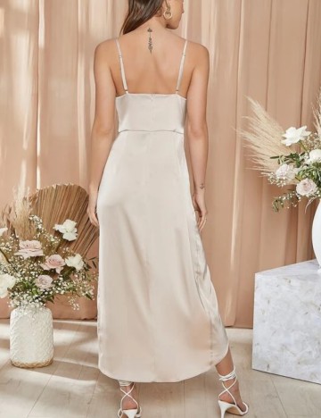 Rochie midi Shein, bej