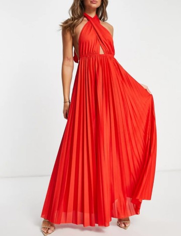Rochie maxi ASOS, roșu