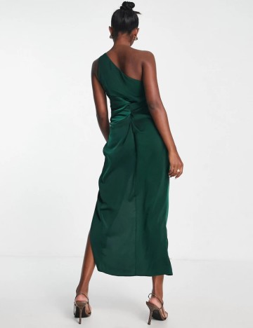 Rochie midi ASOS, verde