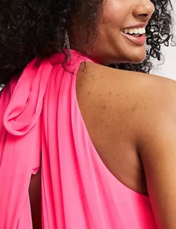 Rochie maxi ASOS, roz