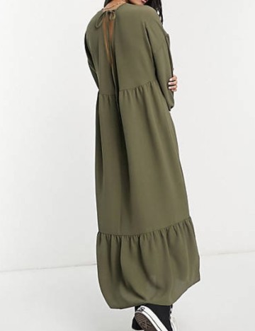 Rochie maxi ASOS, verde