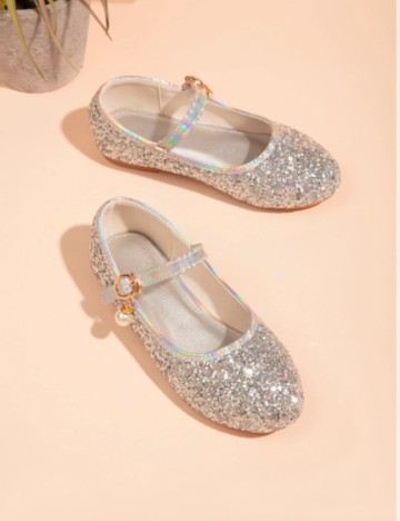 Pantofi Shein, argintiu