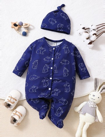 Set Baby Shein, bleumarin