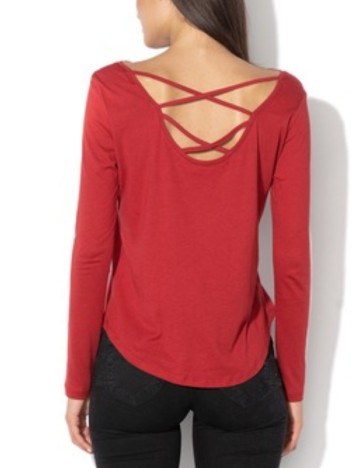 Bluză Casual TALLY WEIJL, vișiniu