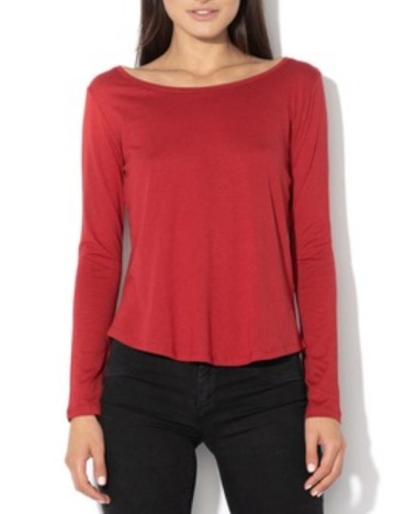 Bluză Casual TALLY WEIJL, vișiniu