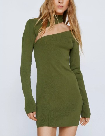 Rochie mini NASTY GAL, verde